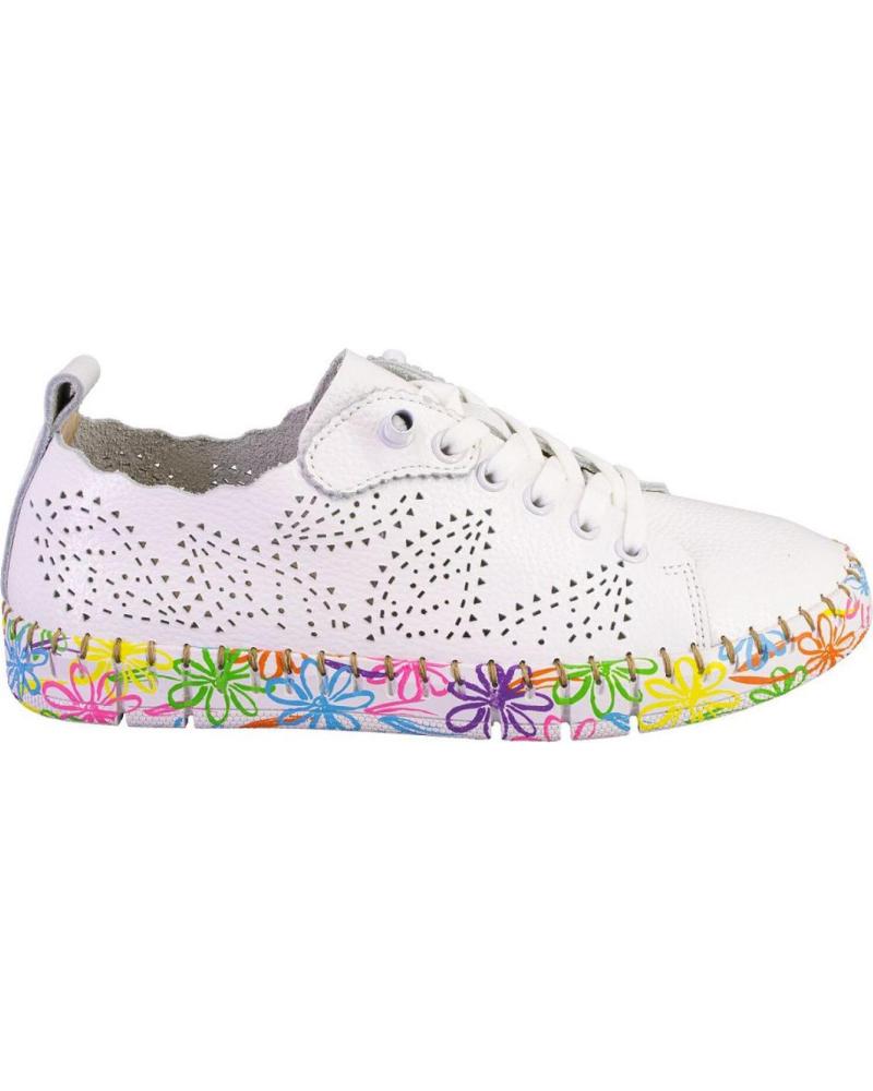 THE HAPPY MONK ZAPATILLAS CASUAL THE CRETA027PIEL MUJER REFERENCIA 1173903/1174038 MULTICOLOR