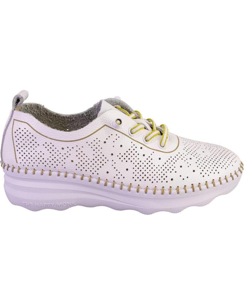 THE HAPPY MONK ZAPATILLAS CASUAL DE MUJER THE CALPE011 BLANCO REF: 1173905