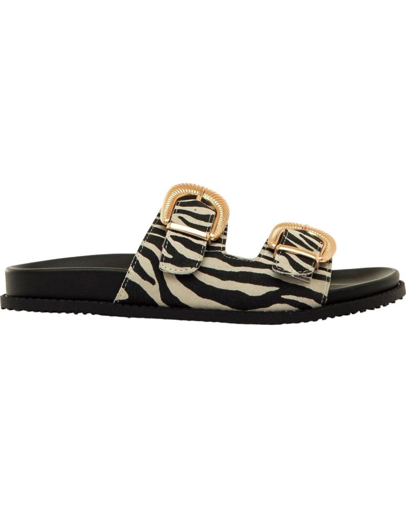 MTNG SANDALIAS MUSTANG 55493 ANIMAL PRINT CEBRA REF 1174863 NEGRO