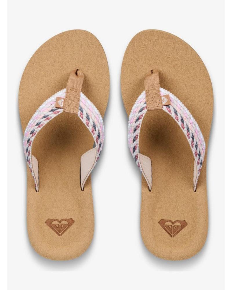 ROXY CHANCLAS NOVEMBER ERJL100098 MUJER BEIG CLARO