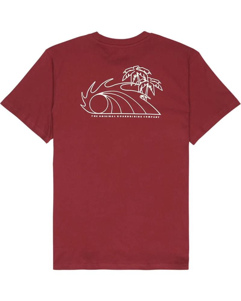 QUICKSILVER CAMISETA QUIKSILVER EQYZT08259 BURDEOS