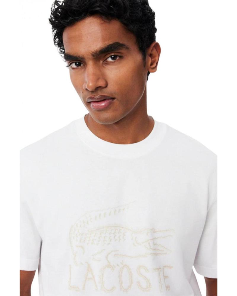 LACOSTE CAMISETA ESTAMPADA TH1427 BLANCO