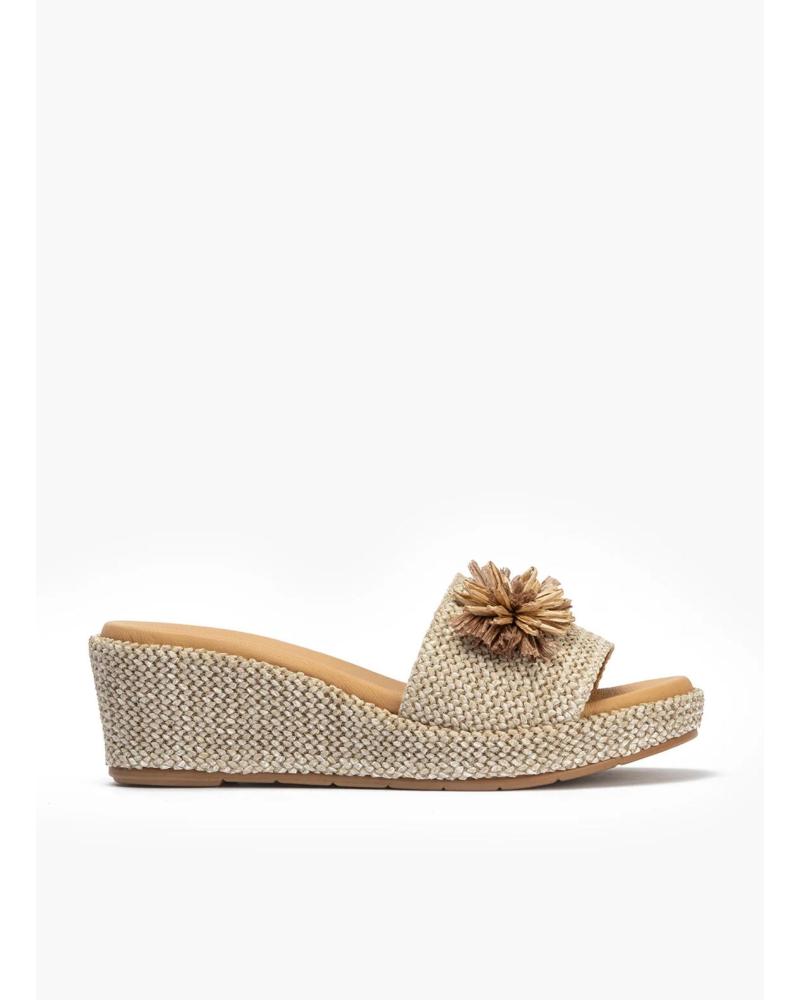 PITILLOS SANDALIA CUÑA 11261 BEIGE