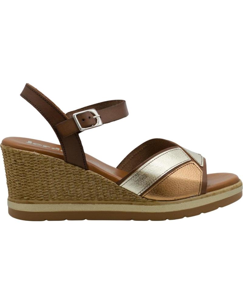 JORDANA SANDALIA CUÑA 4511 EN MARRÓN REF 1176755