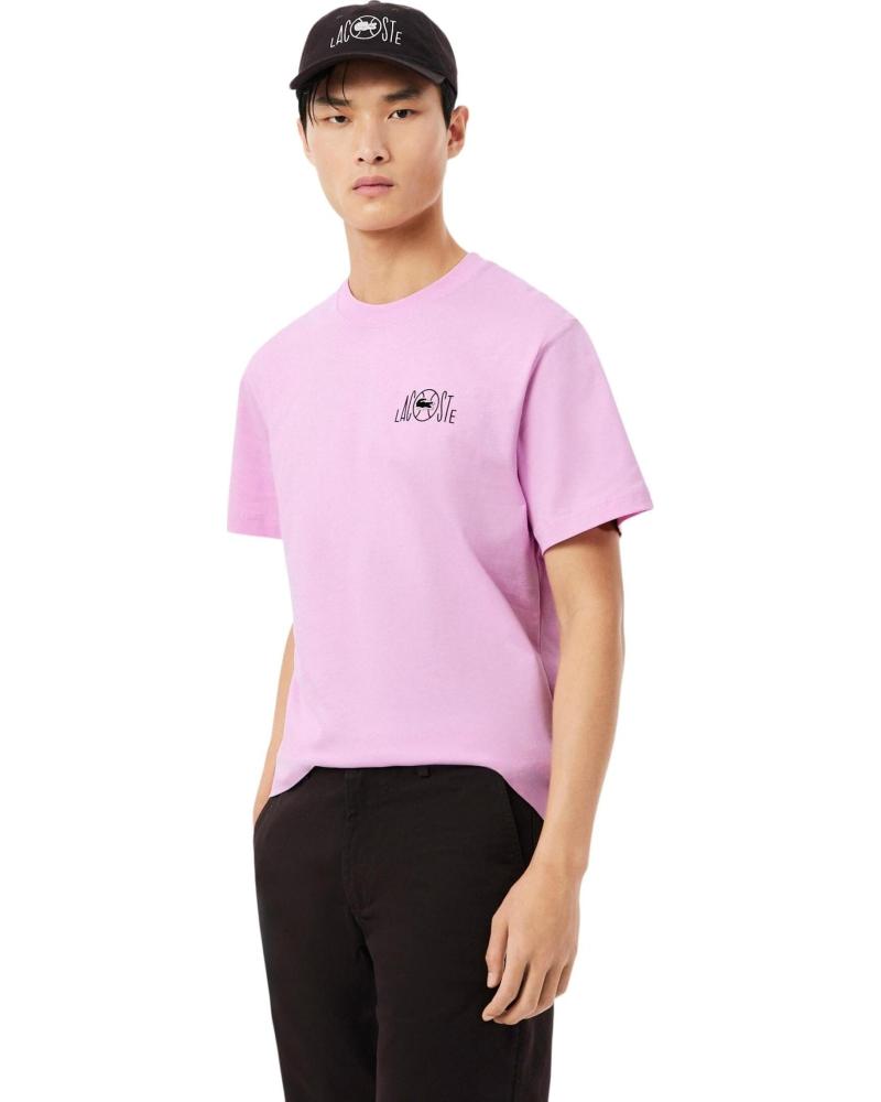 LACOSTE CAMISETA 1174908 ALGODÓN ROSA