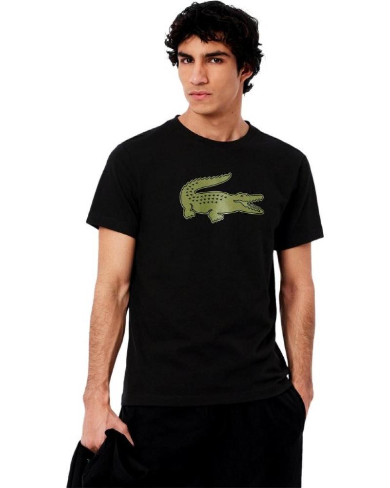 LACOSTE CAMISETA ULTRA DRY LOGO 1176804 XXL NEGRO