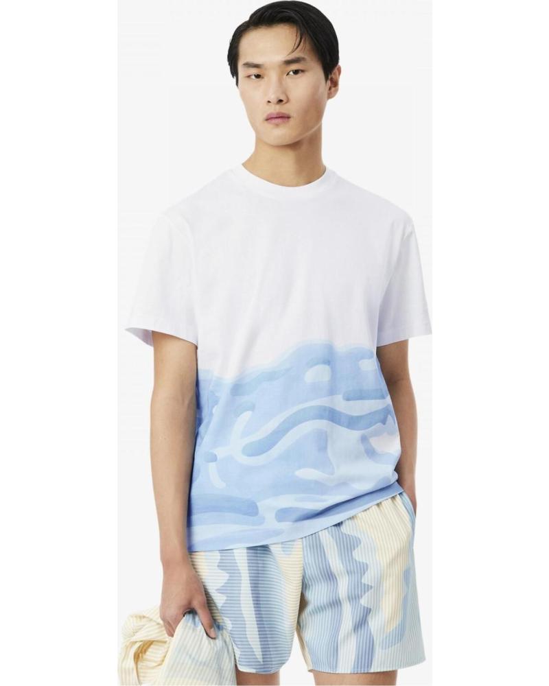 LACOSTE CAMISETA TH1997 BLANCO