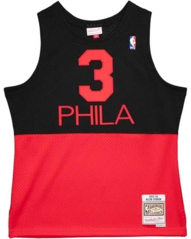 MITCHELL NESS CAMISETA & ALLEN IVERSON RELOAD PHILADELPHIA 76ERS REF 1176848 NEGRO