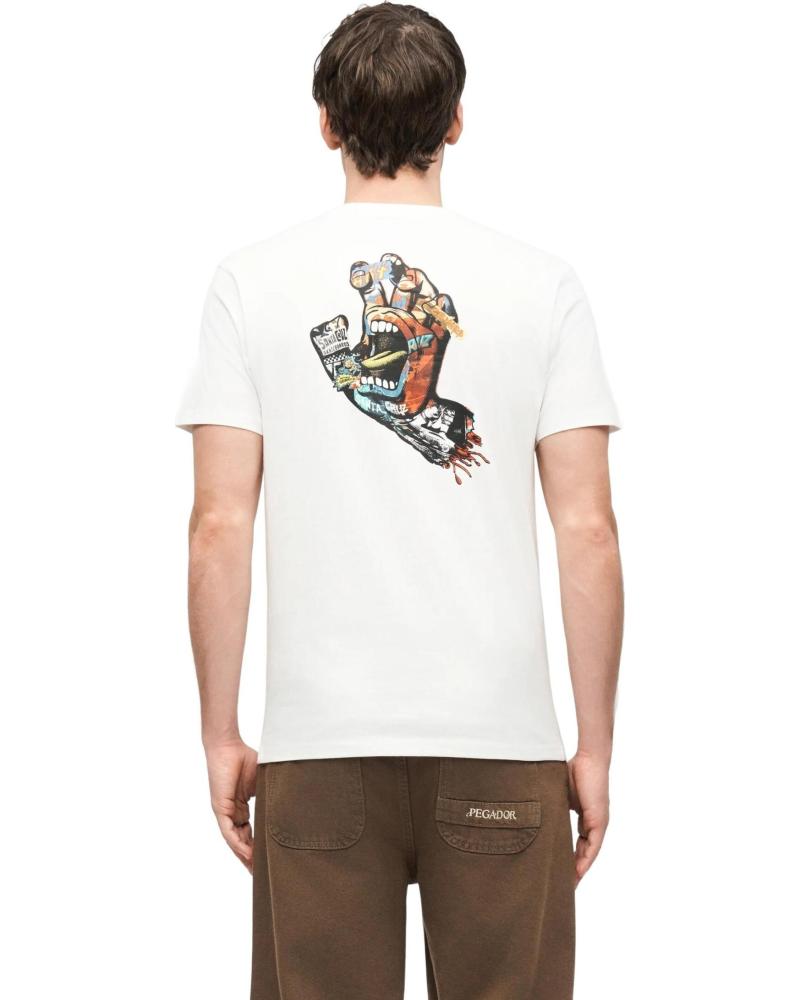 SANTA CRUZ CAMISETA COLLAGE HAND T-SHIRT WHITE REF 1154635