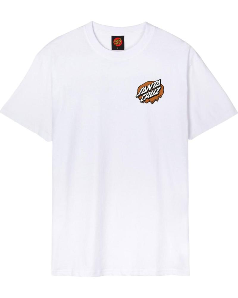SANTA CRUZ CAMISETA SLIME SCREAM TEE REF 1178634 BLANCO