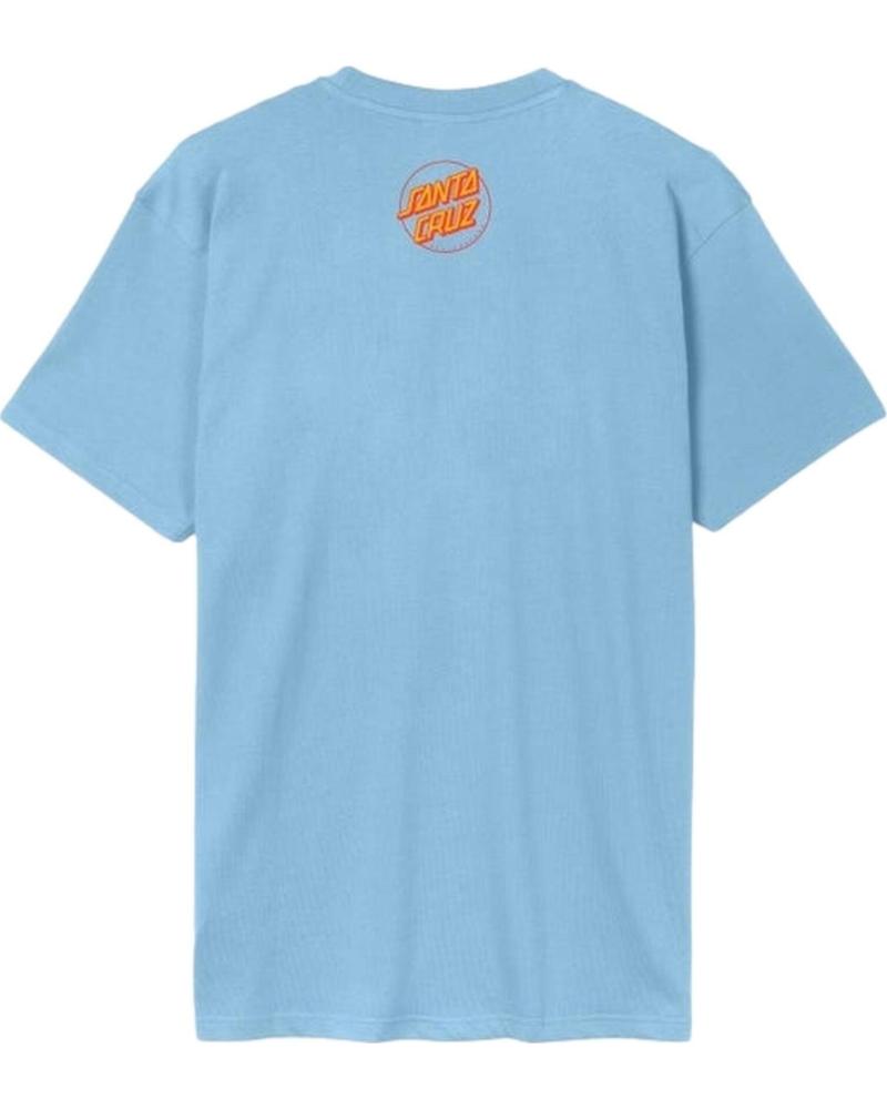 SANTA CRUZ CAMISETA SCREAMING HIBISCUS FRONT 1176912 AZUL