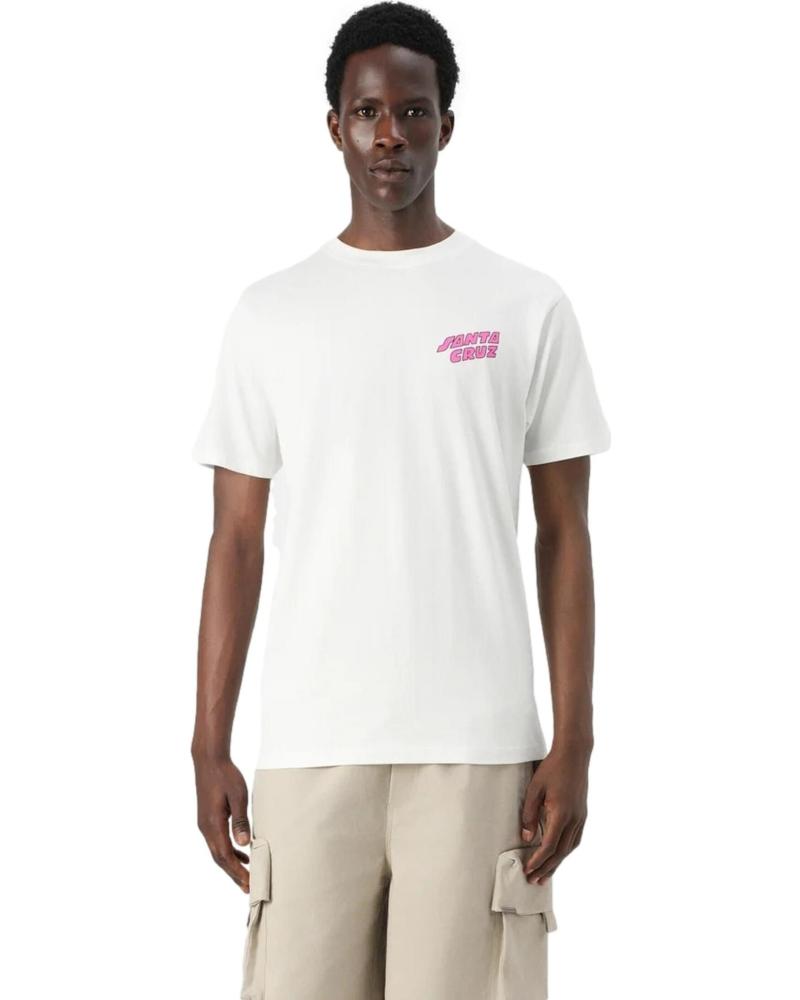 SANTA CRUZ CAMISETA GRABKE ALL AROUND STACK 1176913 BLANCO