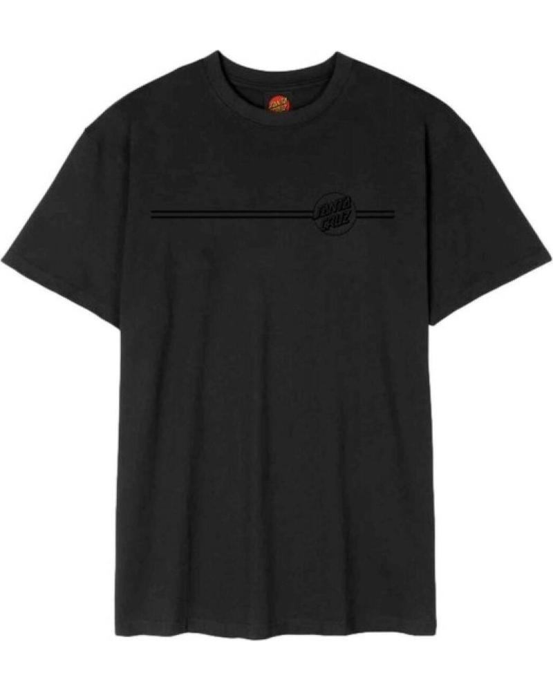 SANTA CRUZ CAMISETA TONAL OPUS DOT STRIPE TEE 1176916 NEGRO