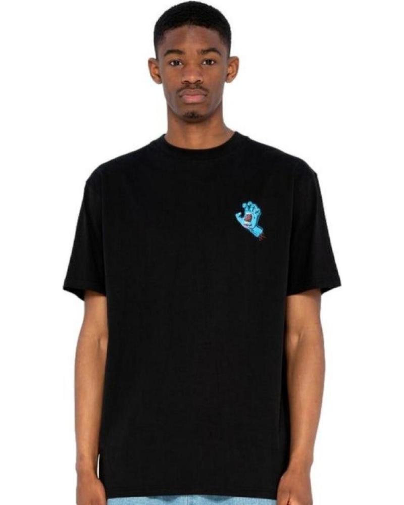 SANTA CRUZ CAMISETA SCREAMING HAND CHEST TEE NEGRO REF 1176925
