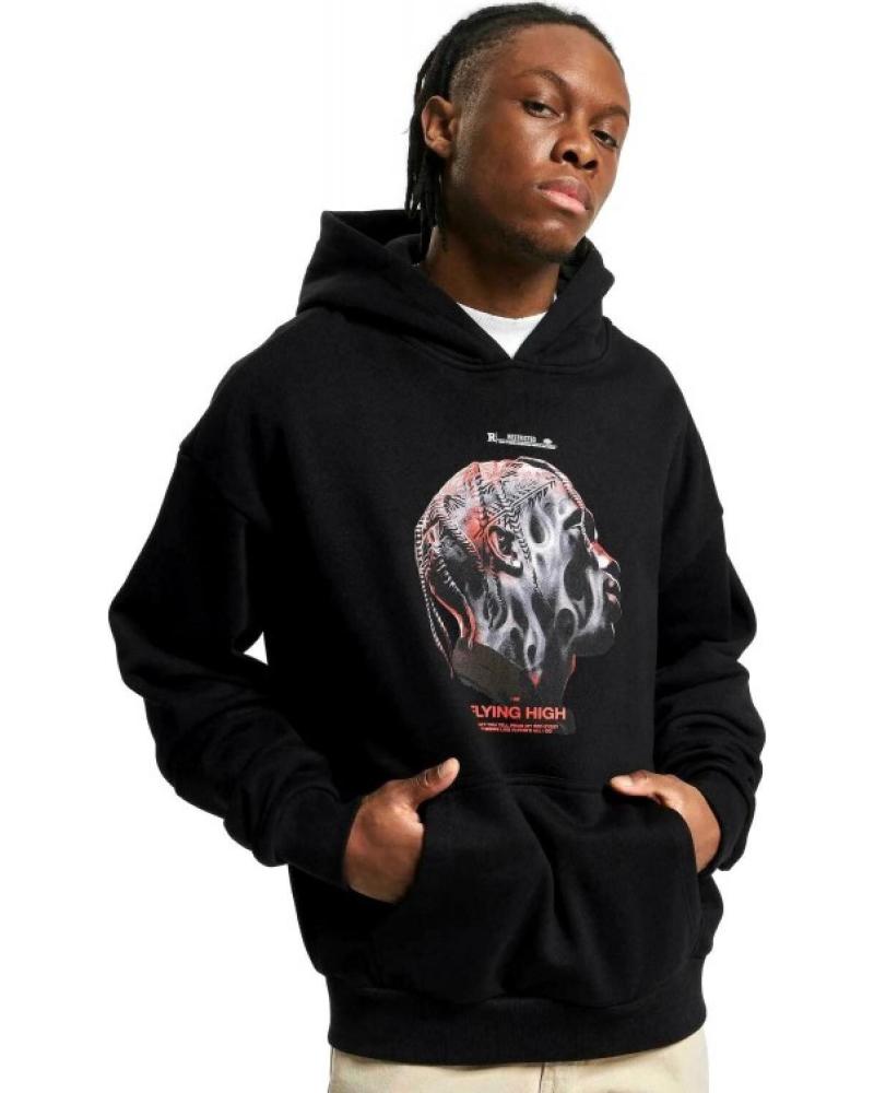 SUDADERA MISTER TEE FLYING HIGH HEAVY OVERSIZED HOODIE 1177028 NEGRO