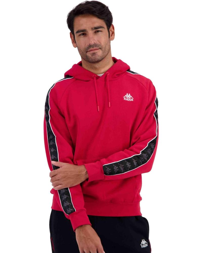 KAPPA SUDADERA MADISON 2 R05 FLEECE HOODIE ROJA REF: 1178734-1177056 ROJO