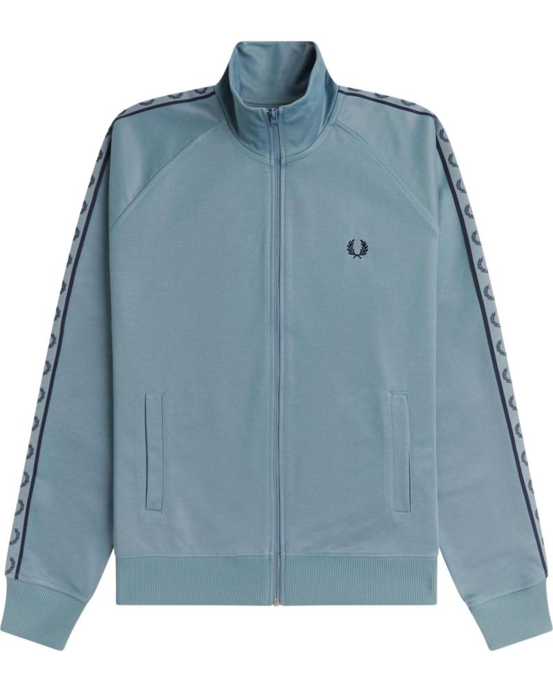 FRED PERRY CHAQUETA CONTRAST TAPE TRACKJACKET AZUL REF 1178811