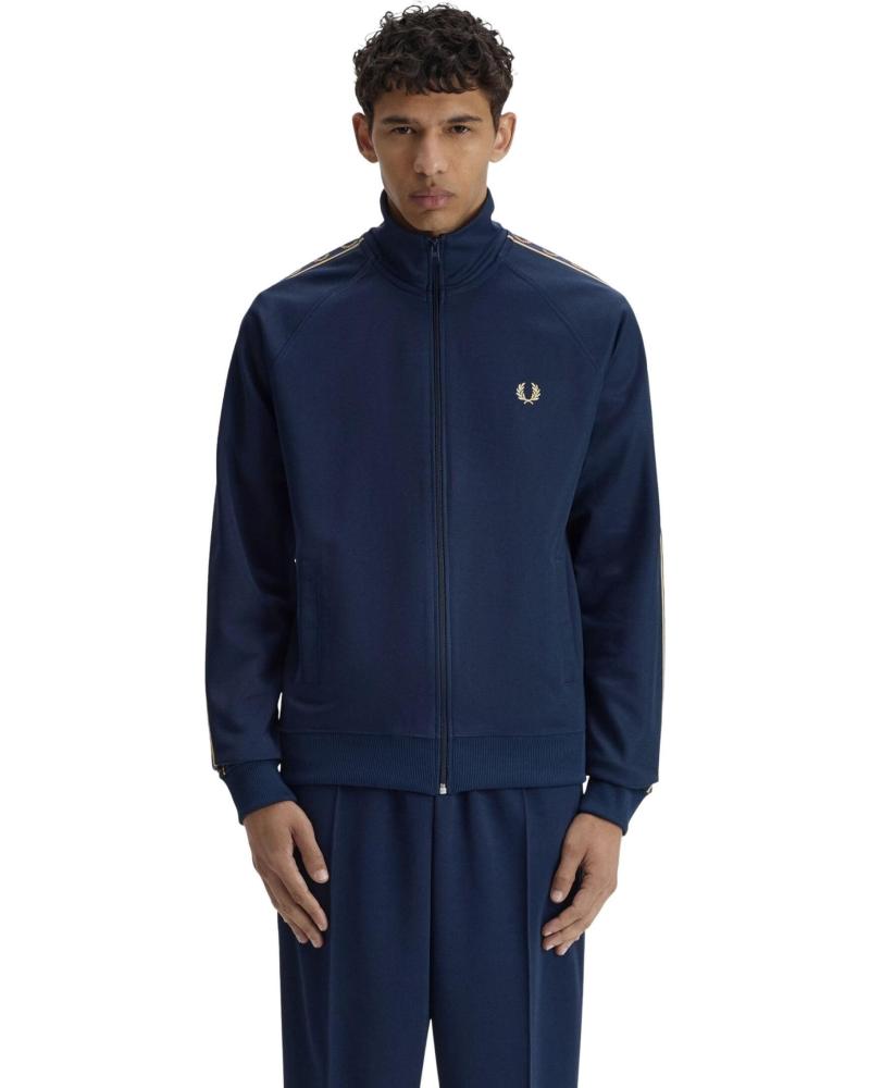 FRED PERRY CHAQUETA CONTRAST TAPE TRACK JACKET MARINO REF: 1177157 AZUL