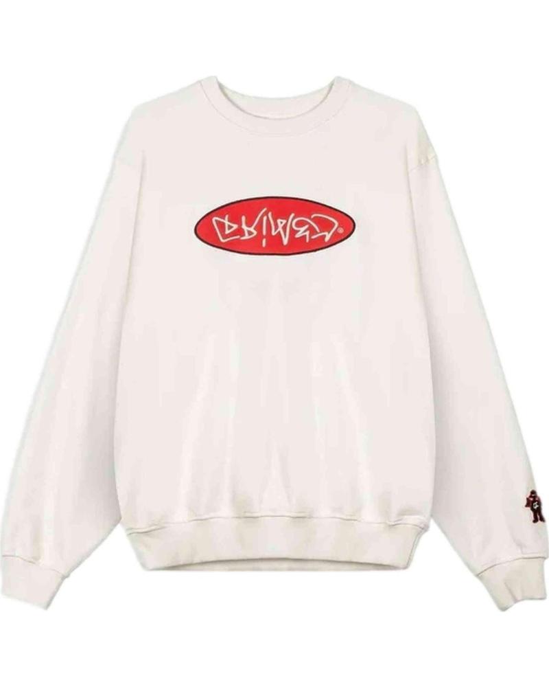 GRIMEY SUDADERA THE SHELTER WE BURN SO SWEET VINTAGE CREWNECK BLANCA 1177210 BLANCO