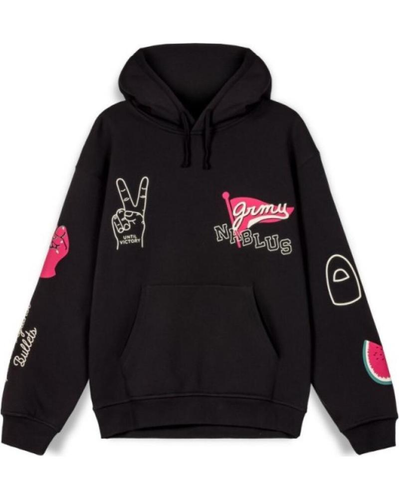 GRIMEY SUDADERA NABLUS VINTAGE HOODIE REF: 1177247 NEGRO
