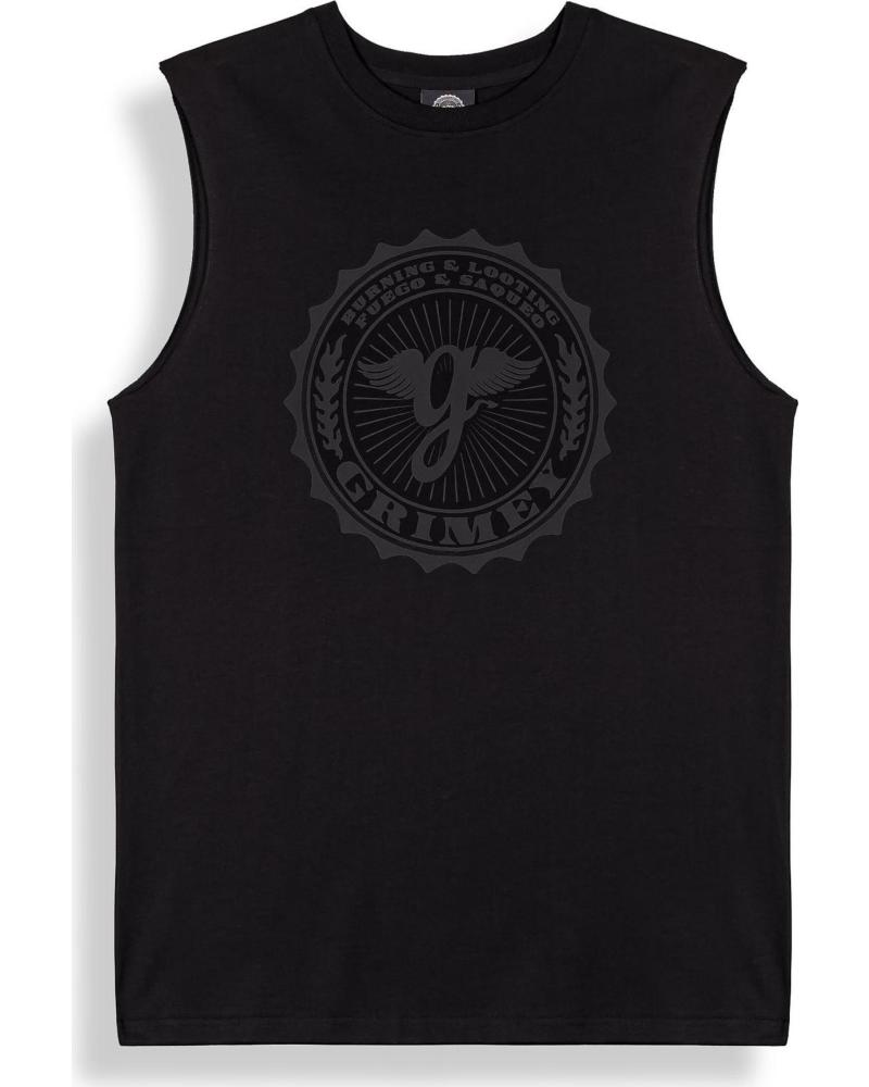 GRIMEY CAMISETA CHIEF WATCHER SLEEVELESS TEE REFERENCIA 1177263 NEGRO