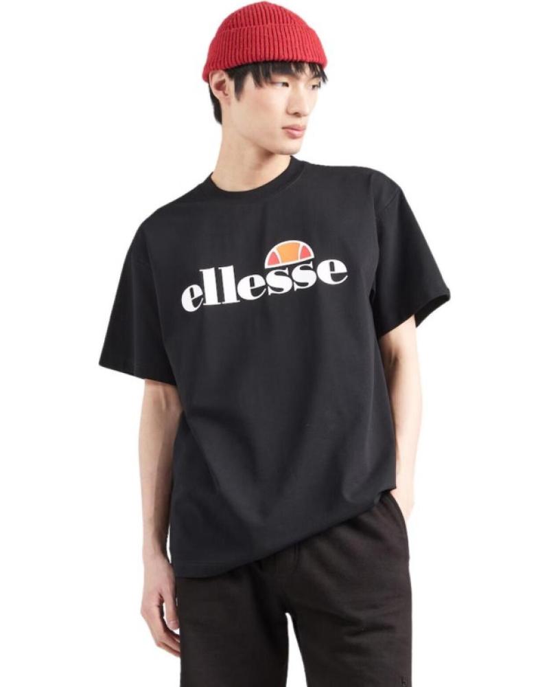 ELLESSE CAMISETA RUBBER LOGO TEE NEGRA REF: 1177337 NEGRO