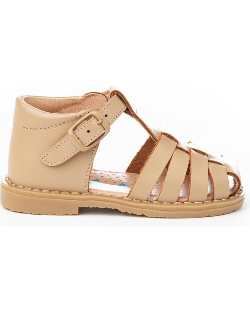 Sandalias de Niño ANGELITOS SANDALIA PIEL 539 CAMEL