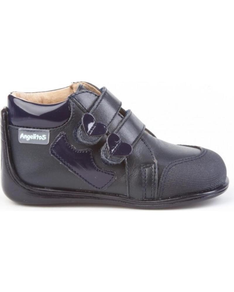 Botines de Niño ANGELITOS BOTITA NEO GATEO PIEL 606 MARINO