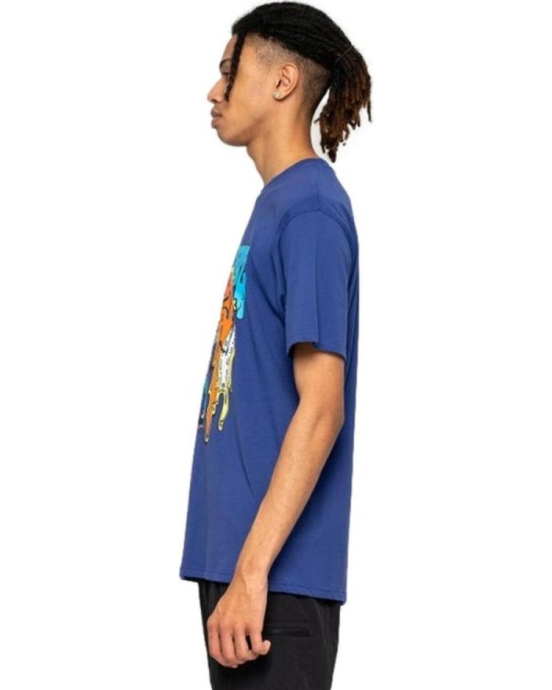 SANTA CRUZ CAMISETA GRABKE MELTING CLOCKS MARINO REF 1178067 AZUL