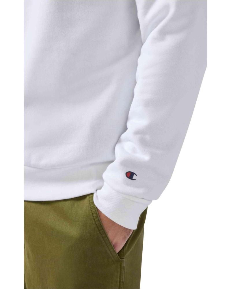 CHAMPION SUDADERA BIG PRINTED LOGO CREWNECK BLANCO REF 1178098