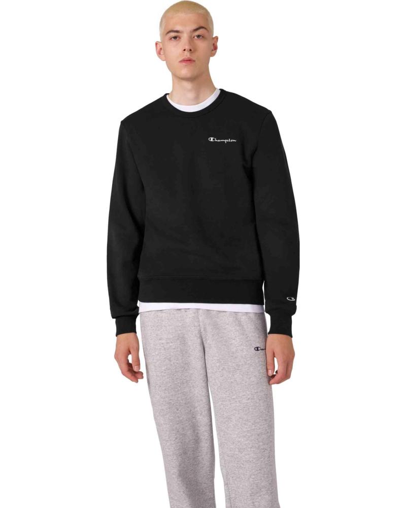CHAMPION SUDADERA SMALL EMBROIDERED LOGO CREWNECK 1178105/1179409 NEGRO