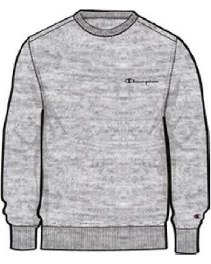 CHAMPION SUDADERA SMALL EMBROIDERED LOGO CREWNECK 221792 GRIS (REF: 1178106)