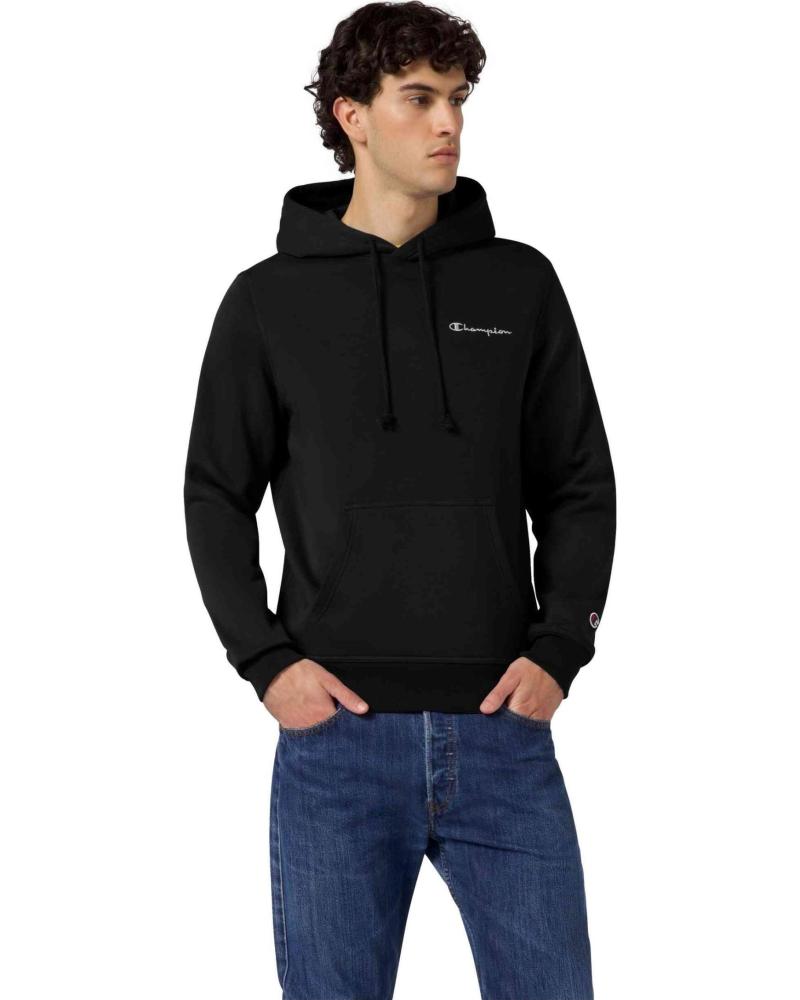 CHAMPION SUDADERA SMALL EMBROIDERED LOGO HOODIE NEGRO REF 1178108