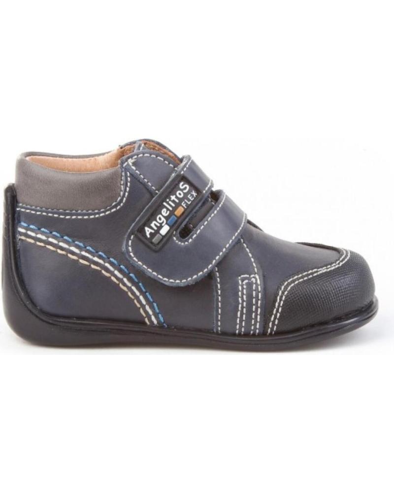Botines de Niño ANGELITOS BOTITA PIEL 610 MARINO