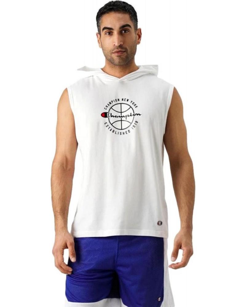 CHAMPION CAMISETA SIN MANGAS CON CAPUCHA 1178169 BLANCO
