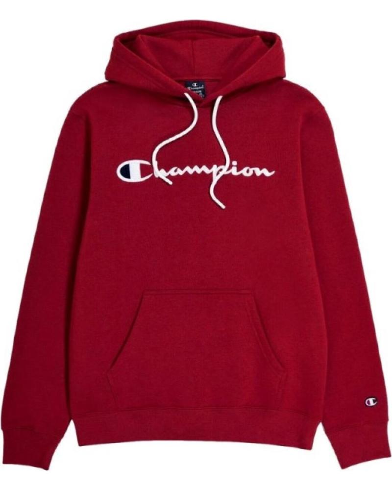 CHAMPION SUDADERA EMBROIDERED SCRIPT LOGO HOODIE 1178180 ROJO