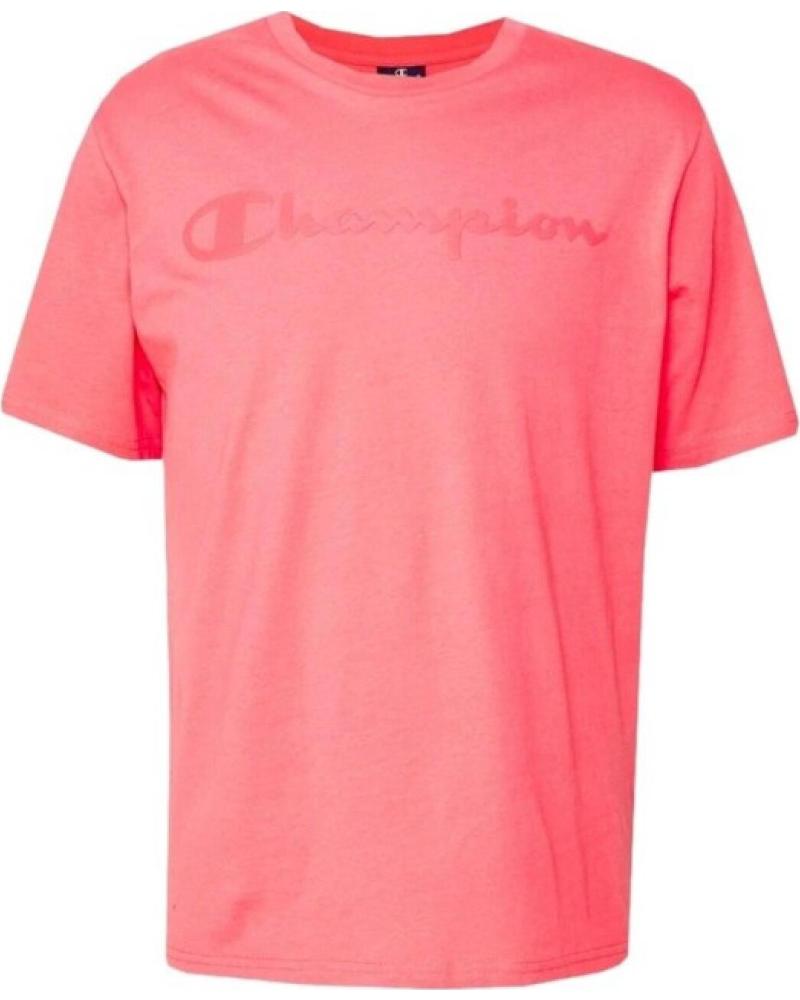 CHAMPION CAMISETA BIG LEGACY LOGO ROSA REF 1178186