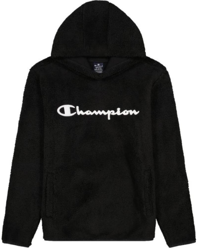 CHAMPION SUDADERA BIG LOGO FLEECE HOODIE REF: 1178195 NEGRO