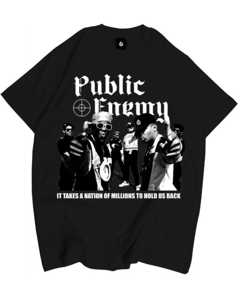 CLAN CAMISETA PUBLIC ENEMY TEE NEGRO REF 1178208
