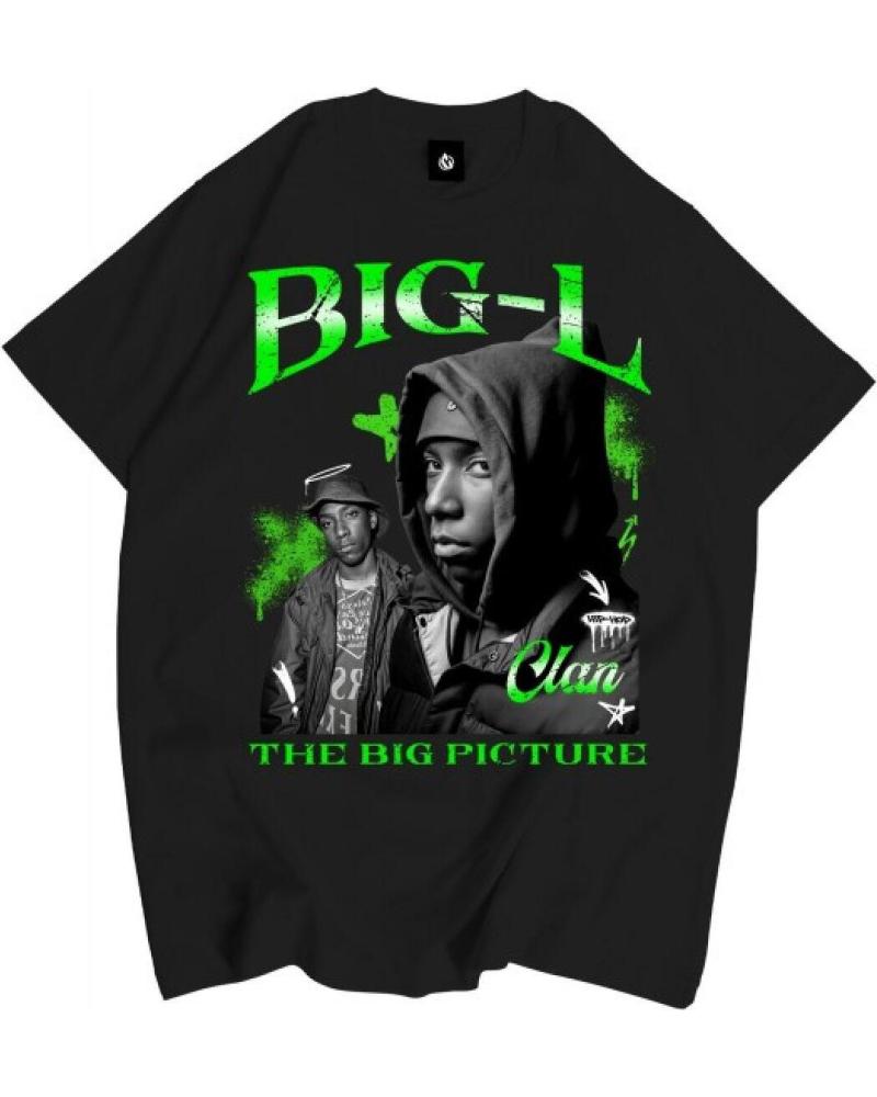 CLAN CAMISETA BIG L THE PICTURE REF 1178210 NEGRO