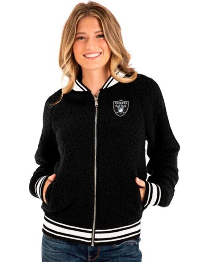 NEW ERA CHAQUETA RAIDERS SHERPA 14 178178 BKBK LASRAI NEGRO