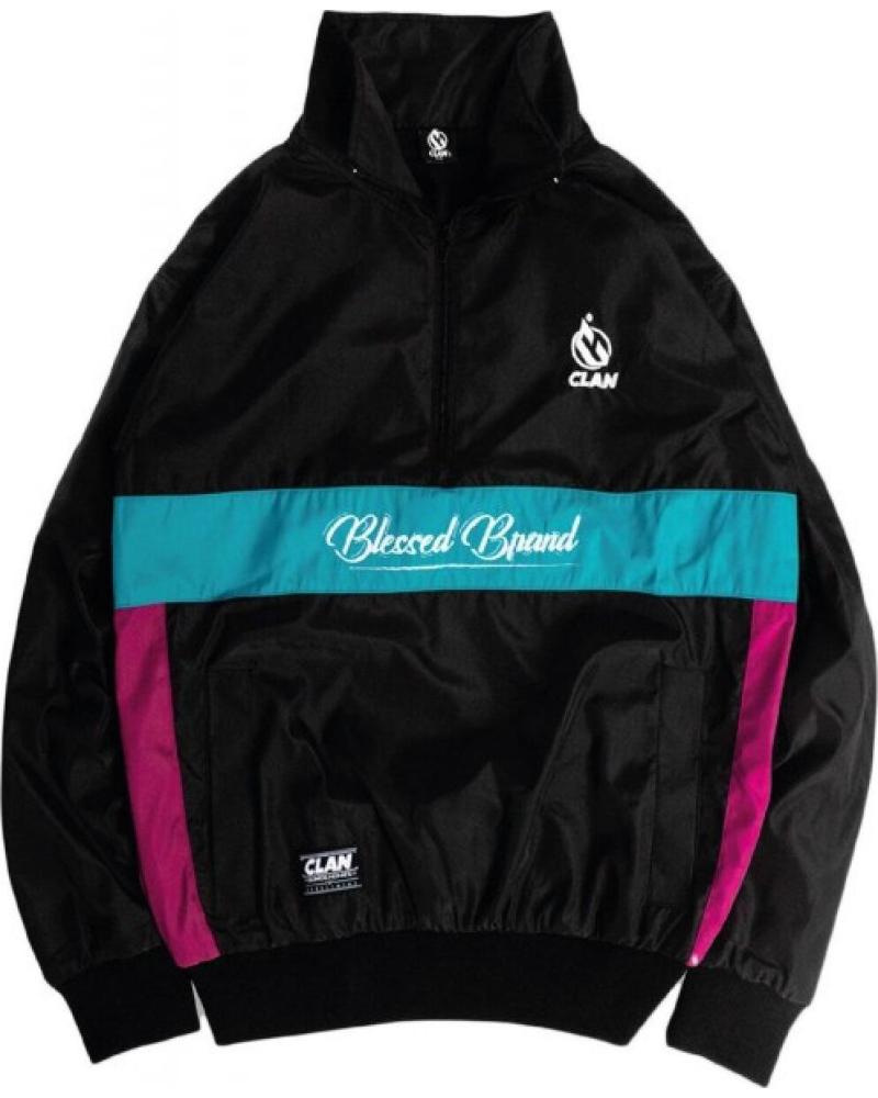 CLAN CHAQUETA RESPECT THE WINDBREAKER NEGRA REF 1178516 NEGRO