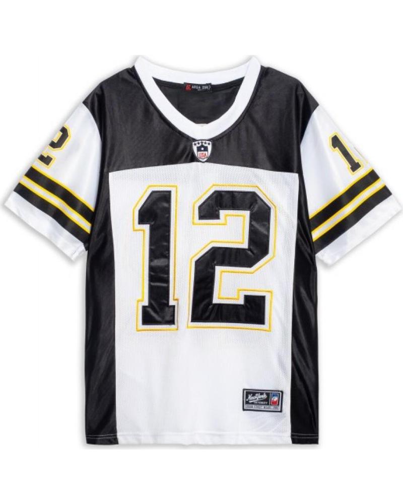 OVER STREET CAMISETA NFL AREA ZERO BRADY 12 - NEGRA Y BLANCA REF 1179678 NEGRO