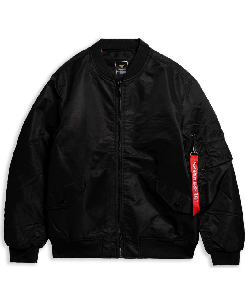 OVER STREET CHAQUETA BOMBER CLASSIC NEGRA 1179839 NEGRO