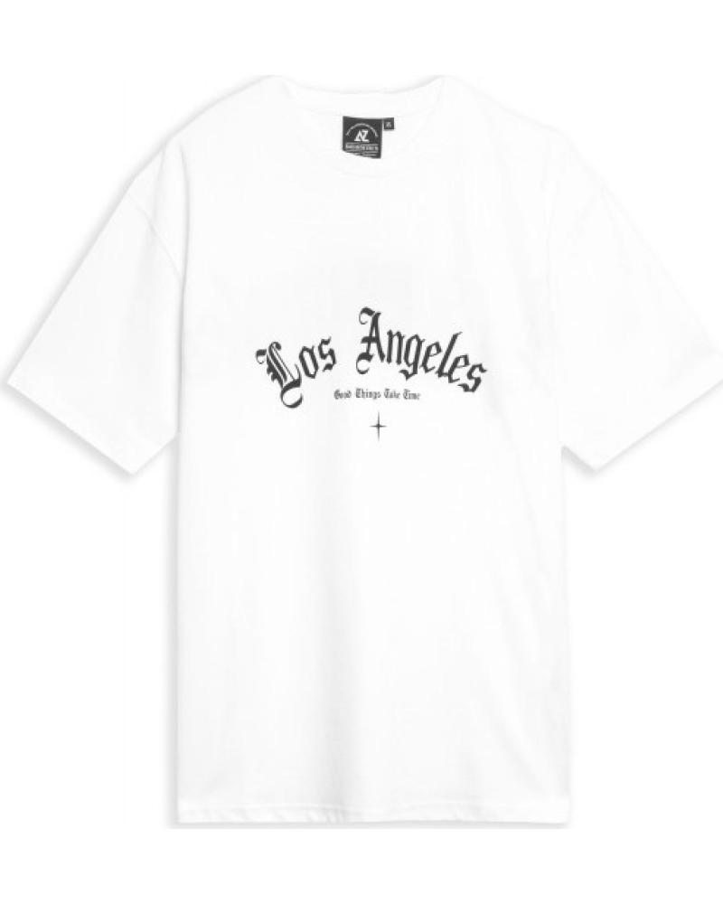 OVER STREET CAMISETA AREA ZERO LOS ANGELES OVERSIZED BLANCA REF 1179847 BLANCO