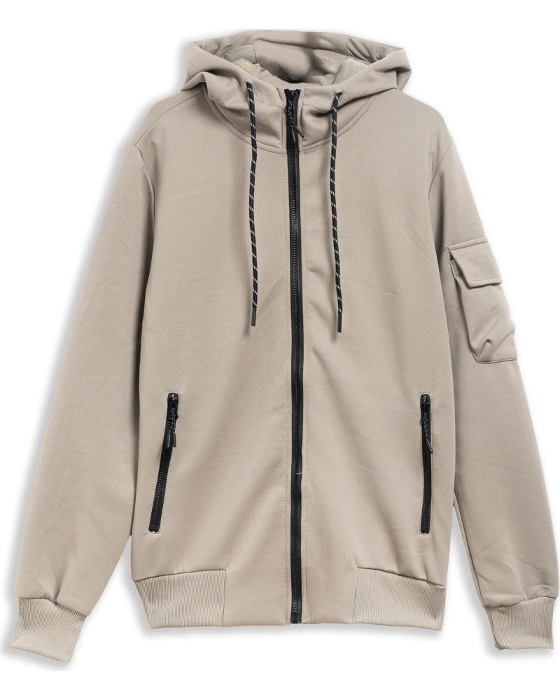 OVER STREET CHAQUETA POLY TECH CON BOLSILLO EN BRAZO REF 1179866 GRIS