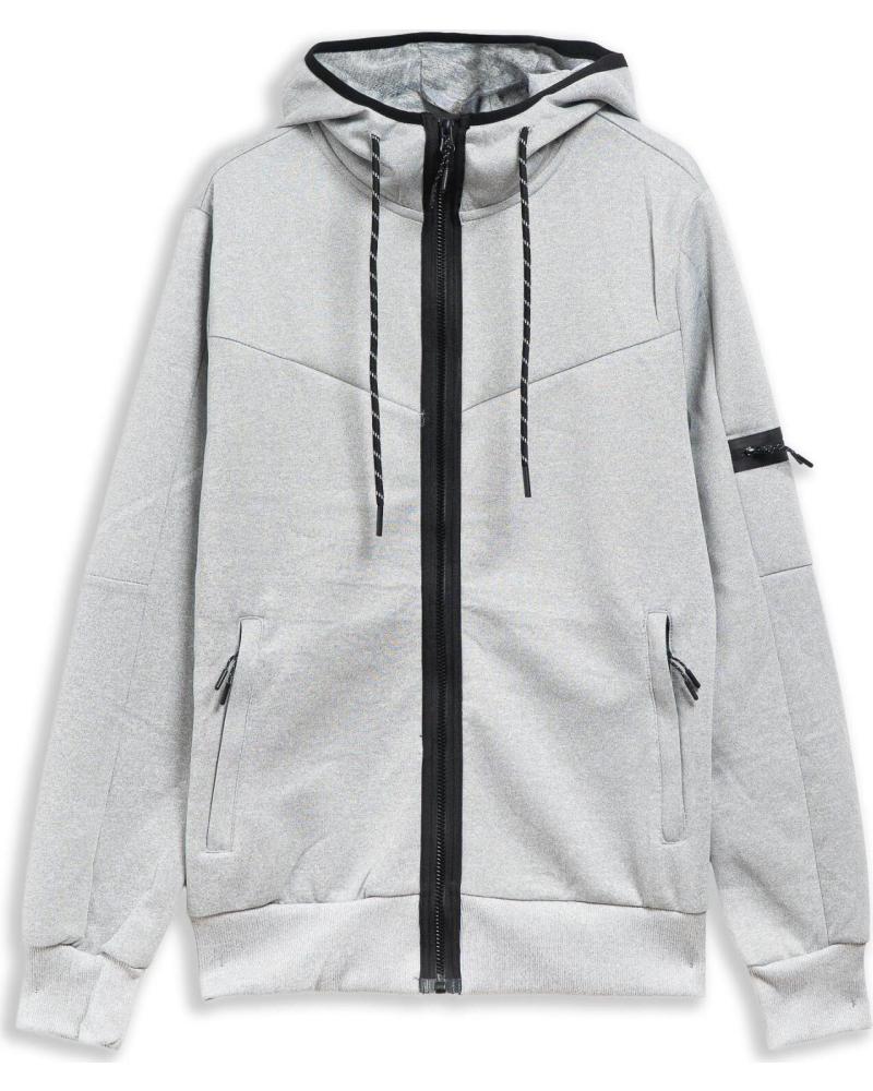 OVER STREET CHAQUETA POLY ARM POCKET TRACKJACKET REF: 1179870 GRIS