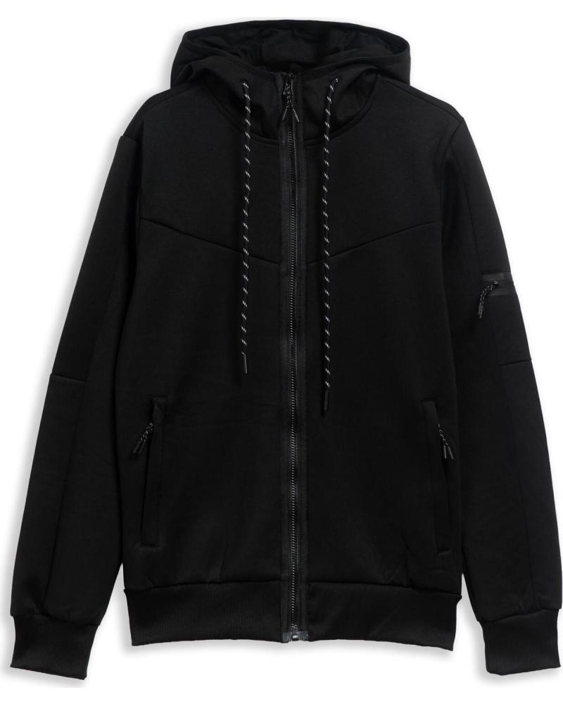 OVER STREET CHAQUETA TRACKJACKET 1179871 CON BOLSILLO EN BRAZO NEGRO