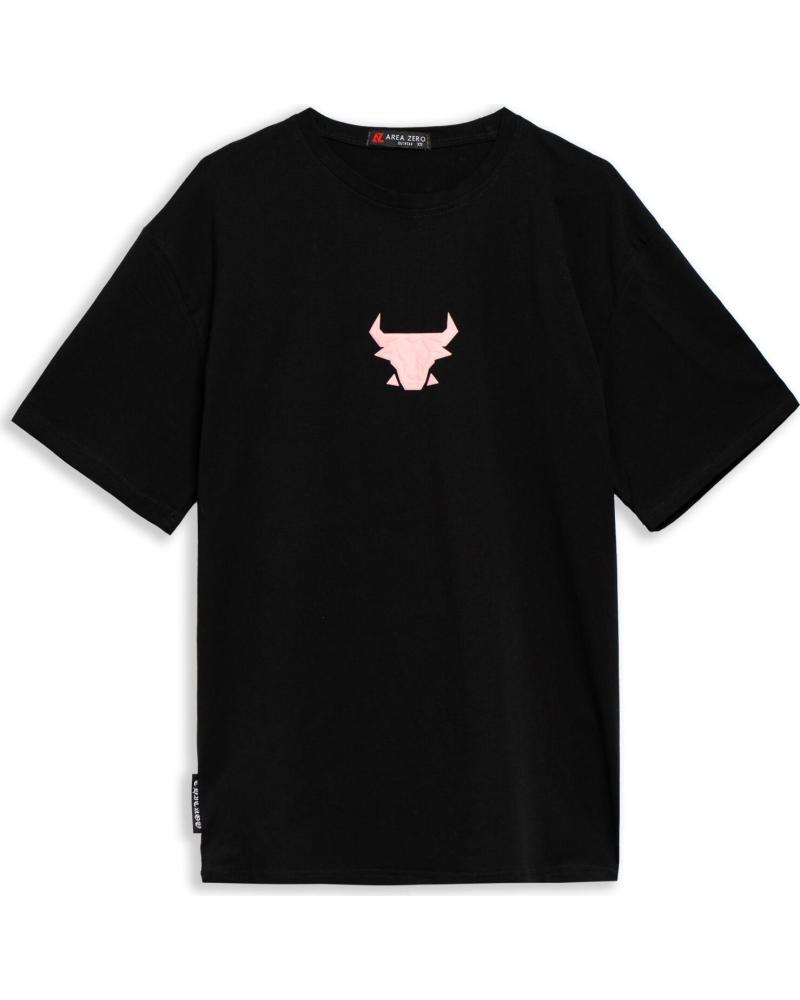 OVER STREET CAMISETA OVERSIZED AREA ZERO CHICAGO WORLD STAR 1179911 ROSA