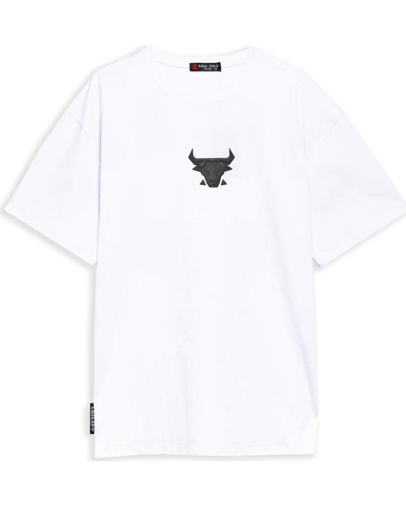 OVER STREET CAMISETA OVERSIZED AREA ZERO CHICAGO WORLD STAR 1179913 BLANCO